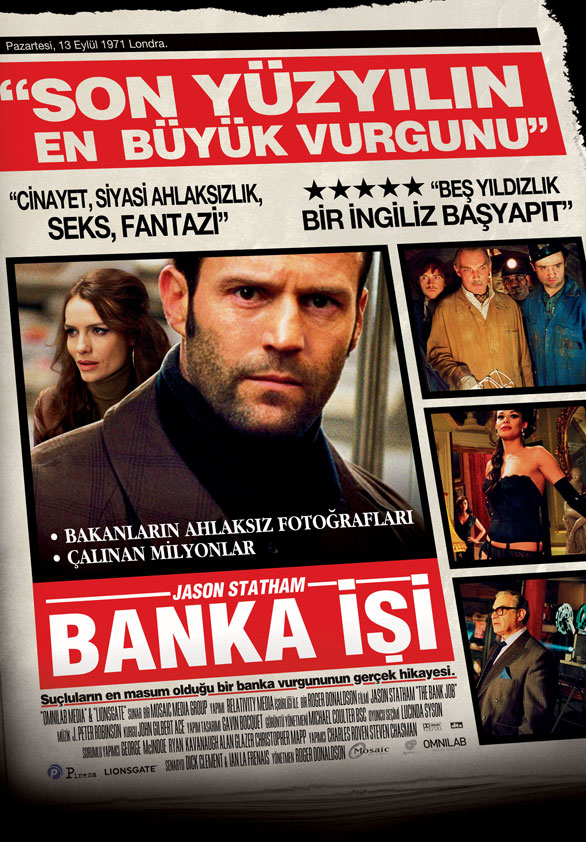 Banka Işi – The Bank Job Türkçe Dublaj HD izle – Full 720p Jason Statham