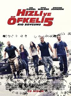 Hızlı ve Öfkeli 5 Rio Soygunu Türkçe Dublaj 720p HD izle (2011)