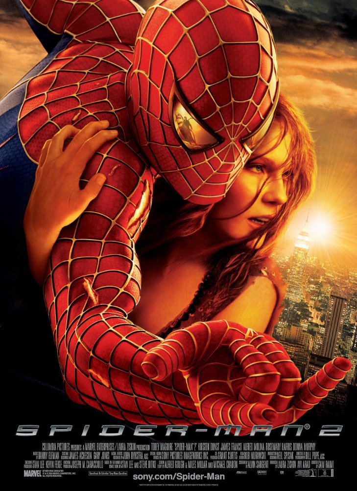 Örümcek Adam 2 izle – (2004) Spider Man 2 Full HD 720p