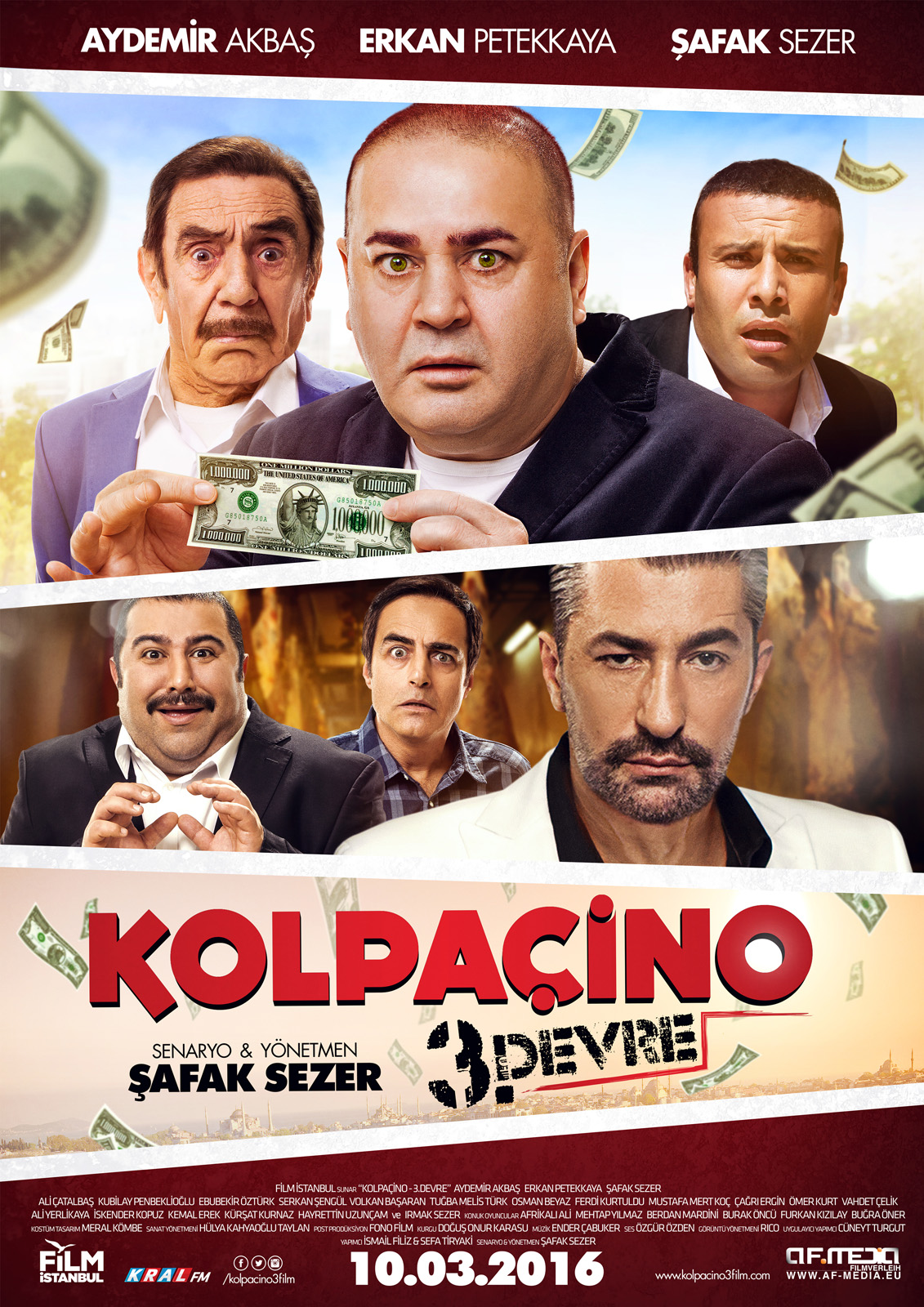 Kolpaçino 3. Devre 2016 Tek Parça izle – Şafak Sezer Aydemir Akbaş Filmleri