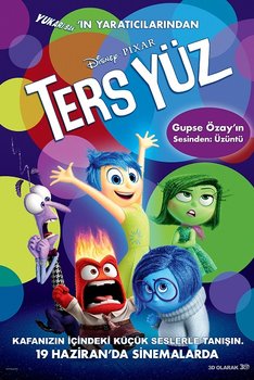 Inside Out 2015 Türkçe Dublaj izle – Ters Yüz Animasyon Filmleri