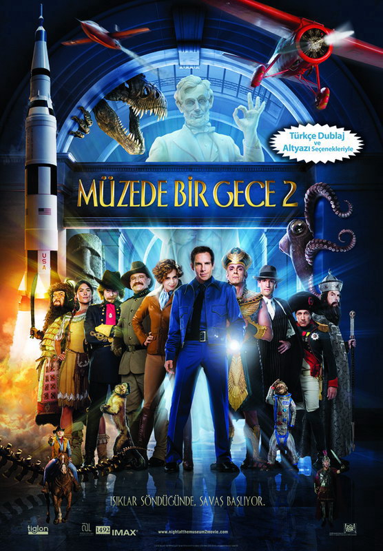 Müzede Bir Gece 2 2009 Türkçe Dublaj izle – Efsane Komedi Filmi Serileri