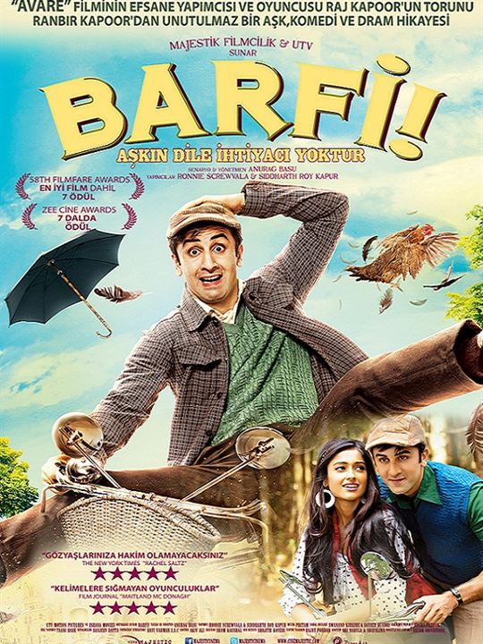 Barfi Aşkın Dile İhtiyacı Yoktur Full Hd izle Hint Aşk Filmleri