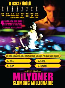 Milyoner 2008 Full Hd izle İngiltere ABD Romantik Dram Filmi