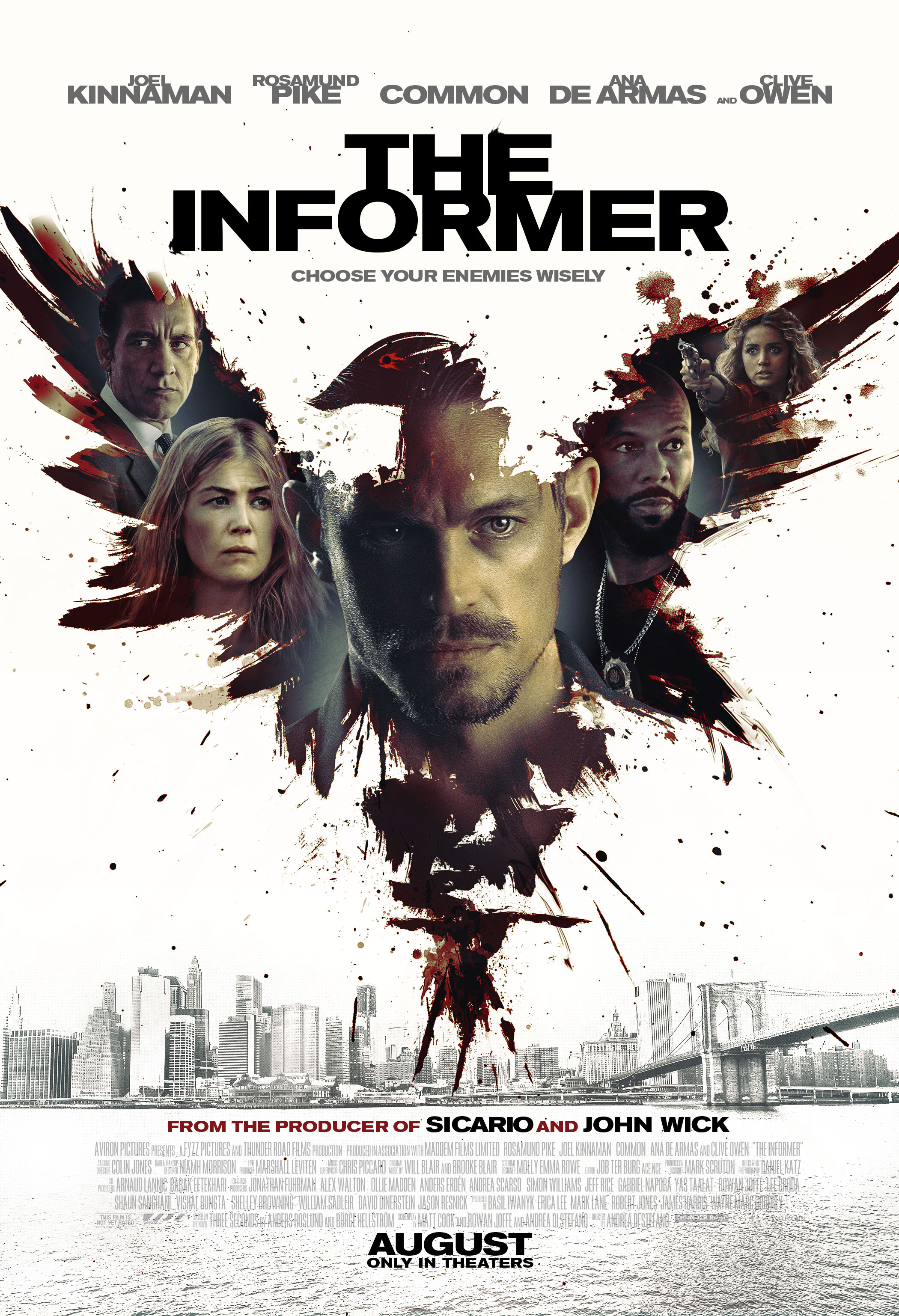 The Informer 2019 Türkçe dublaj ABD çete filmleri izle