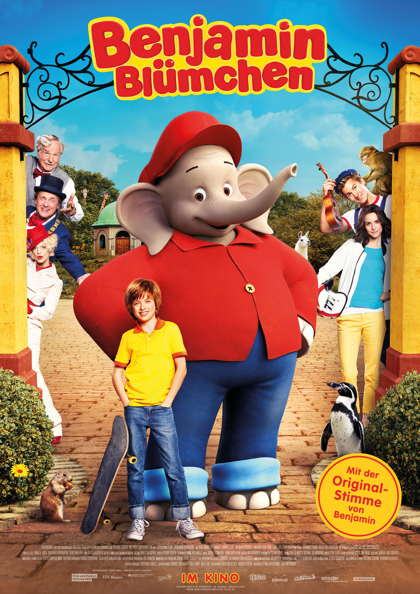 Benjamin the Elephant 2019 Türkçe dublaj izle Fransa filmi